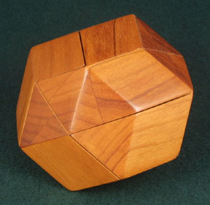 Golden Rhombic Icosahedron