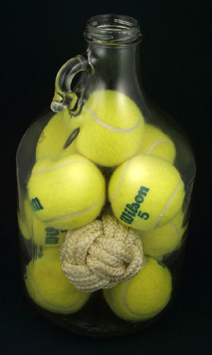 Jug Of Tennis Balls