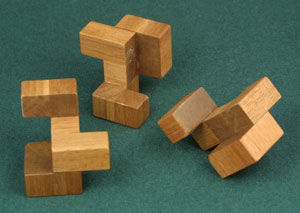 Sonneveld's Three-Piece Burr - Pieces